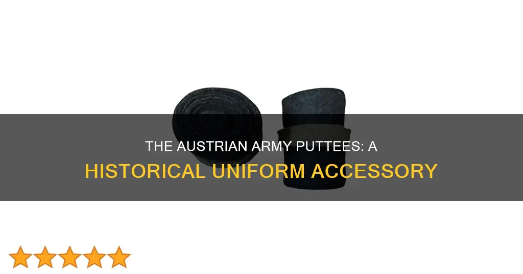 what are austrian army puttees