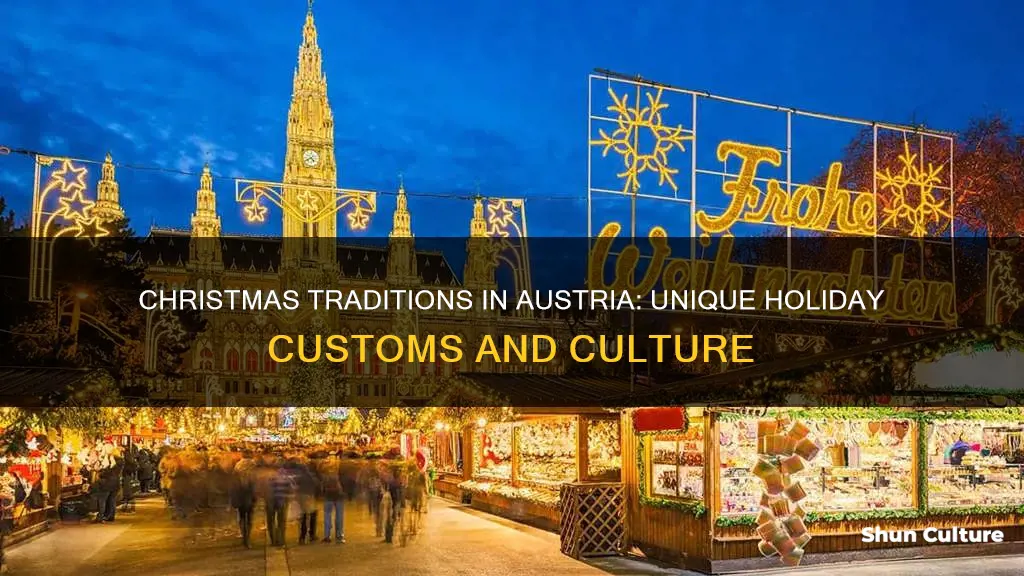 what are austrian christmas traditions