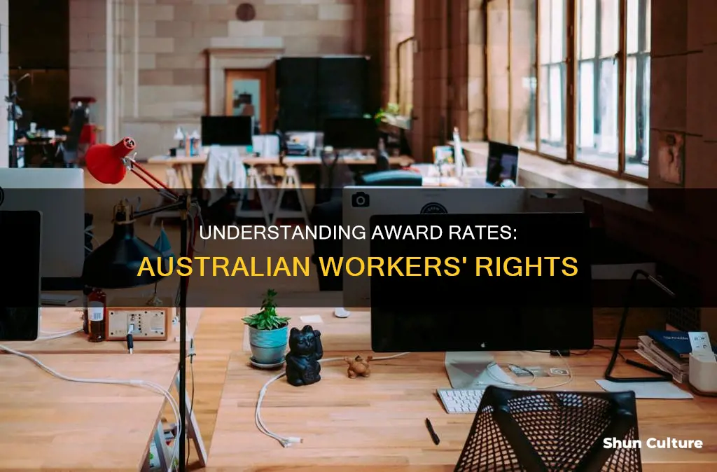 what are award rates in australia
