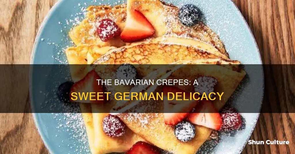 what are bavarian crepes