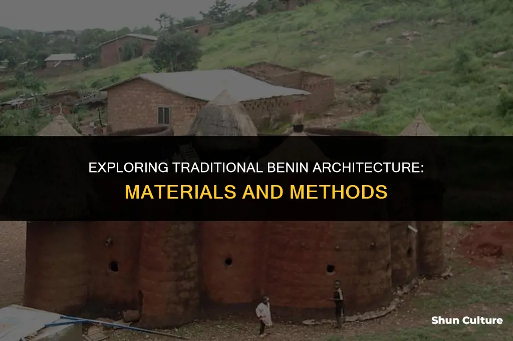 what are benin houses made of