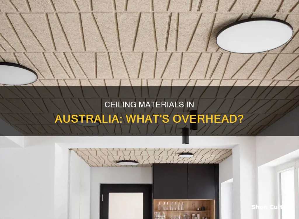 what are ceilings made of in australia