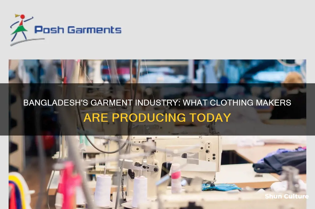 what are clothing makers making in bangladesh