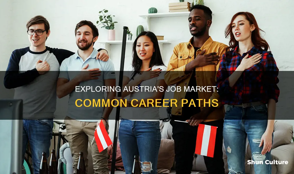 what are common jobs in austria