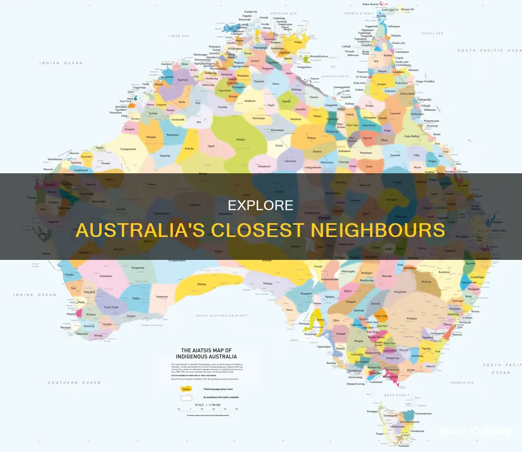 what are countries near australia