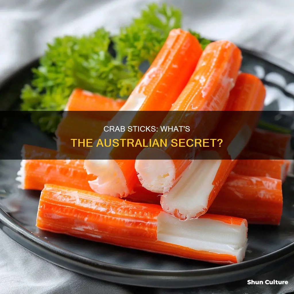 what are crab sticks made from australia