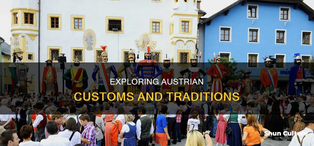 what are customs in austria