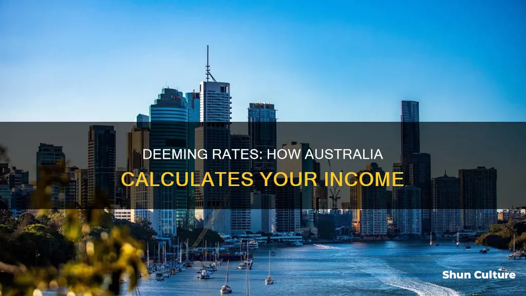 what are deeming rates in australia