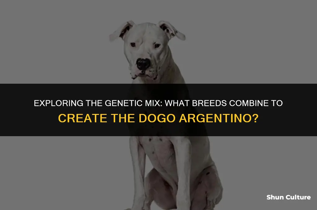 what are dogo argentino mixed with