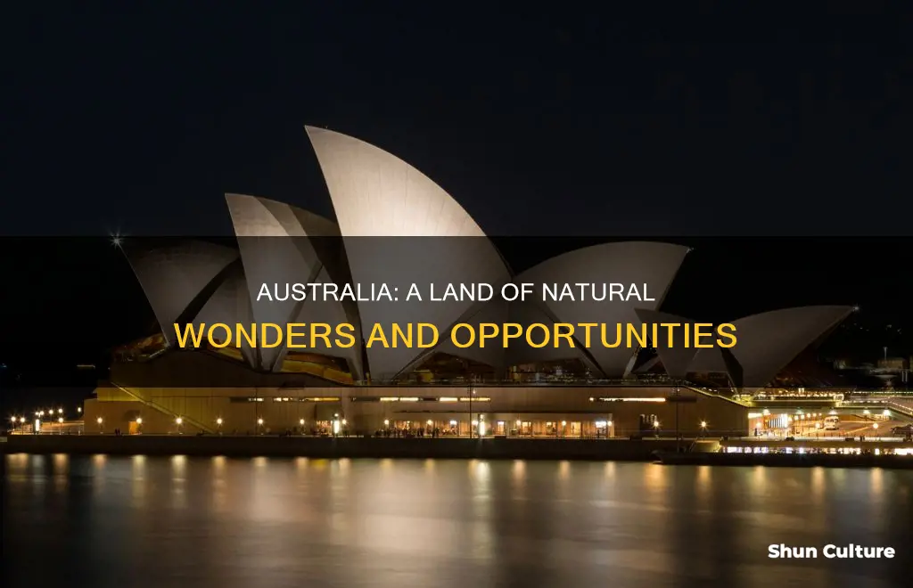 what are good things about australia
