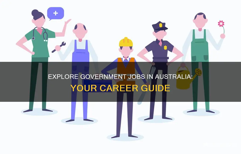 what are government jobs in australia