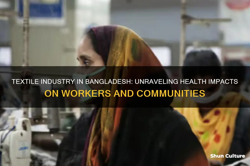 what are health effects of textile industry in bangladesh