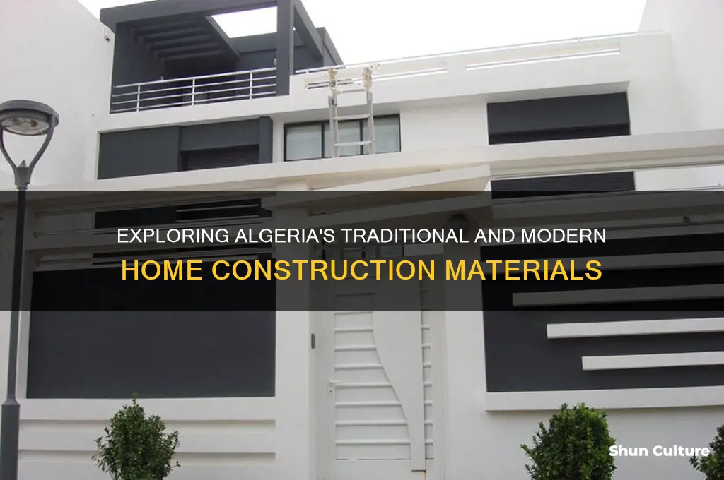 what are homes made out of in algeria