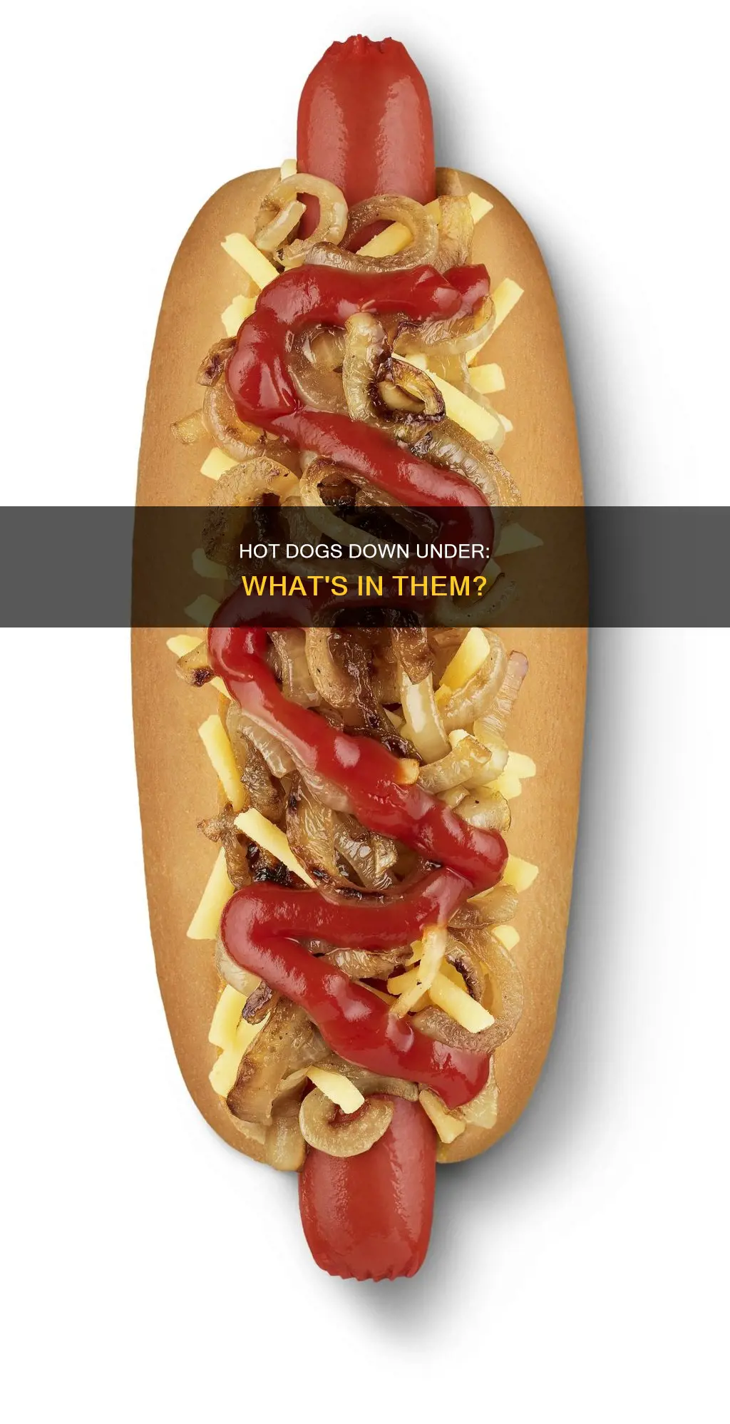 what are hot dogs made of in australia