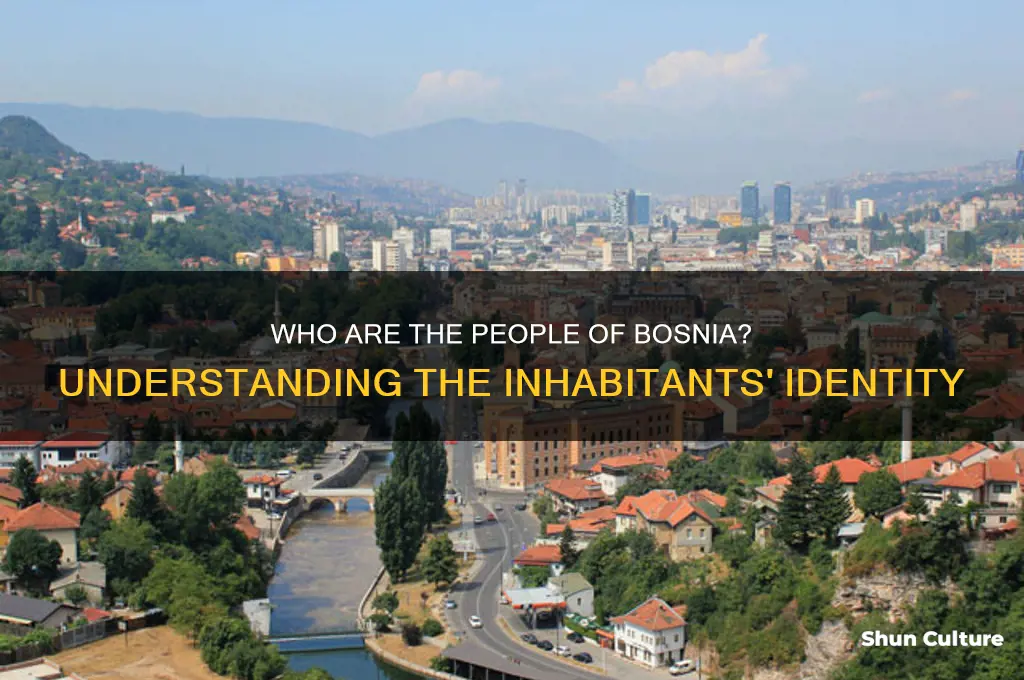 what are inhabitants of bosnia called