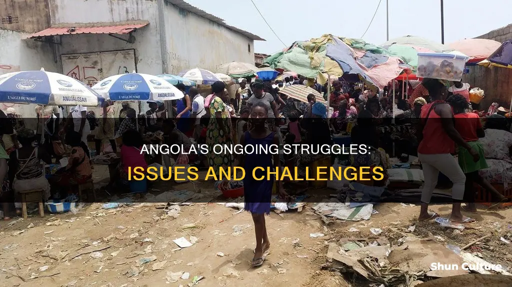 what are issues angola is struggling with