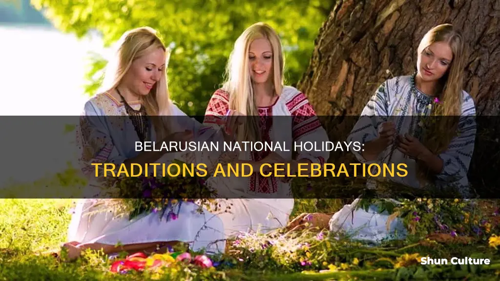 what are national holidays in belarus