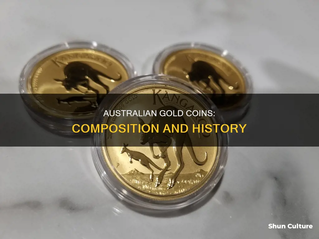 what are our australian gold coins made from