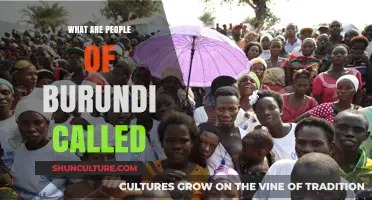 Unveiling the Rich Culture: What Are People of Burundi Called?