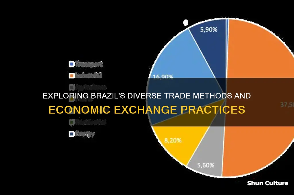 what are people s means of trade in brazil