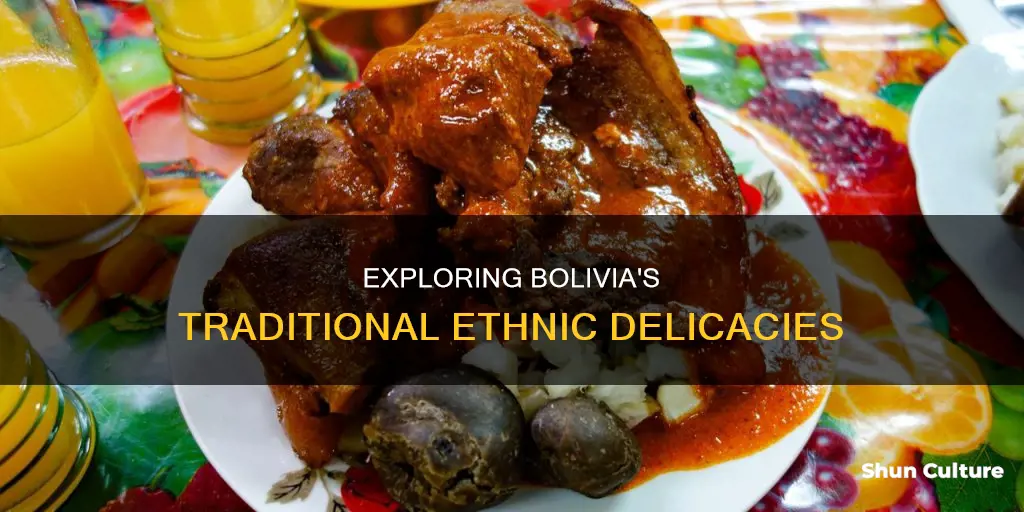 what are popular ethnic dishes of bolivia