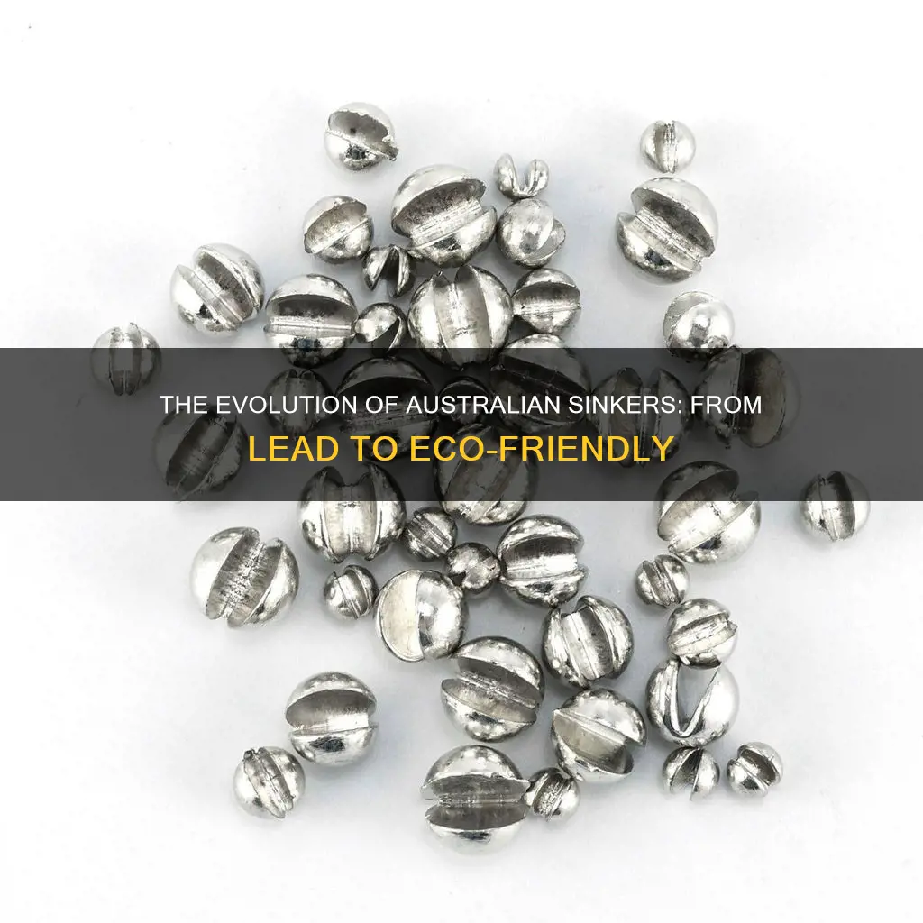what are sinkers made of in australia