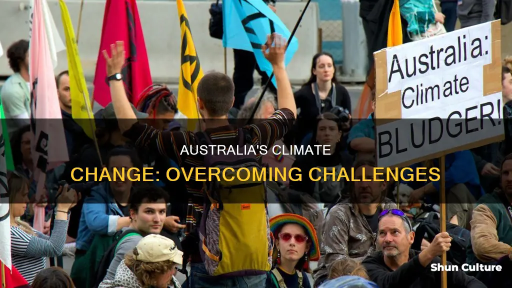 what are some challenges to solve australia climate change