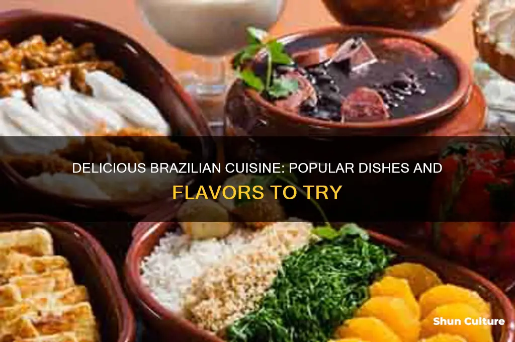 what are some examples of food people enjoy in brazil