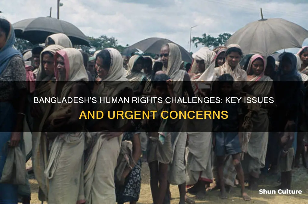 what are some human rights issues in bangladesh
