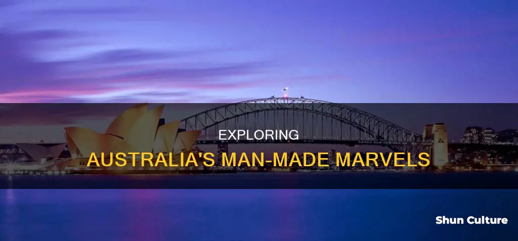 what are some man made features in australia