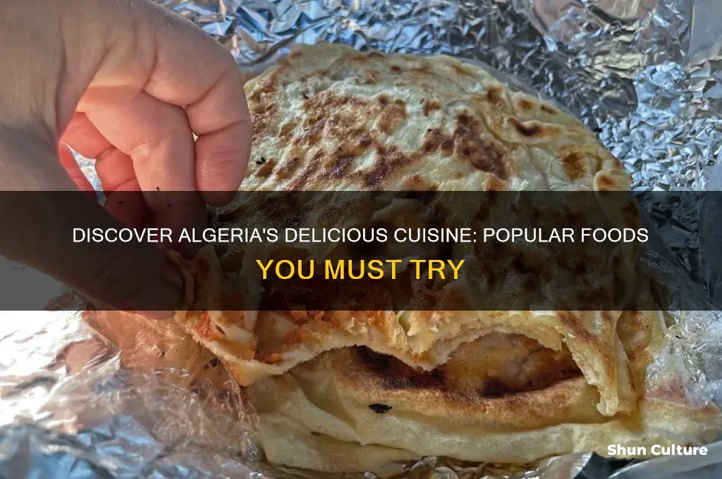 what are some popular foods in algeria