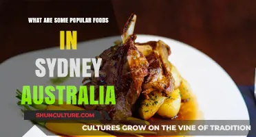 Sydney's Culinary Scene: Exploring Iconic and Trendy Foods in Australia