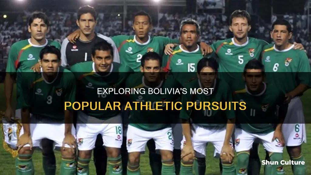 what are some popular sports in bolivia