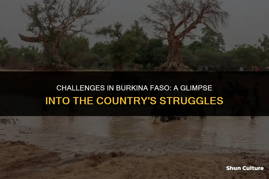 what are some problems in burkina faso