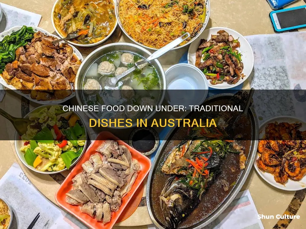 what are some traditional chinese foods eaten in australia