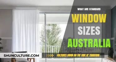 Window Dimensions: Australian Standard Sizes