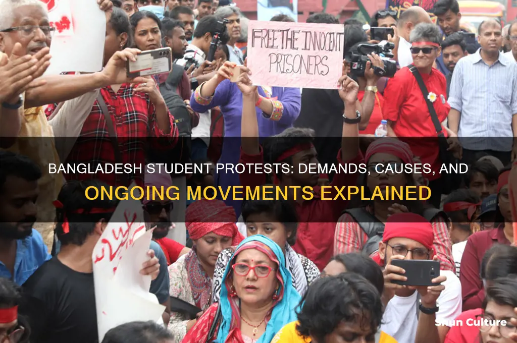 what are students protesting in bangladesh