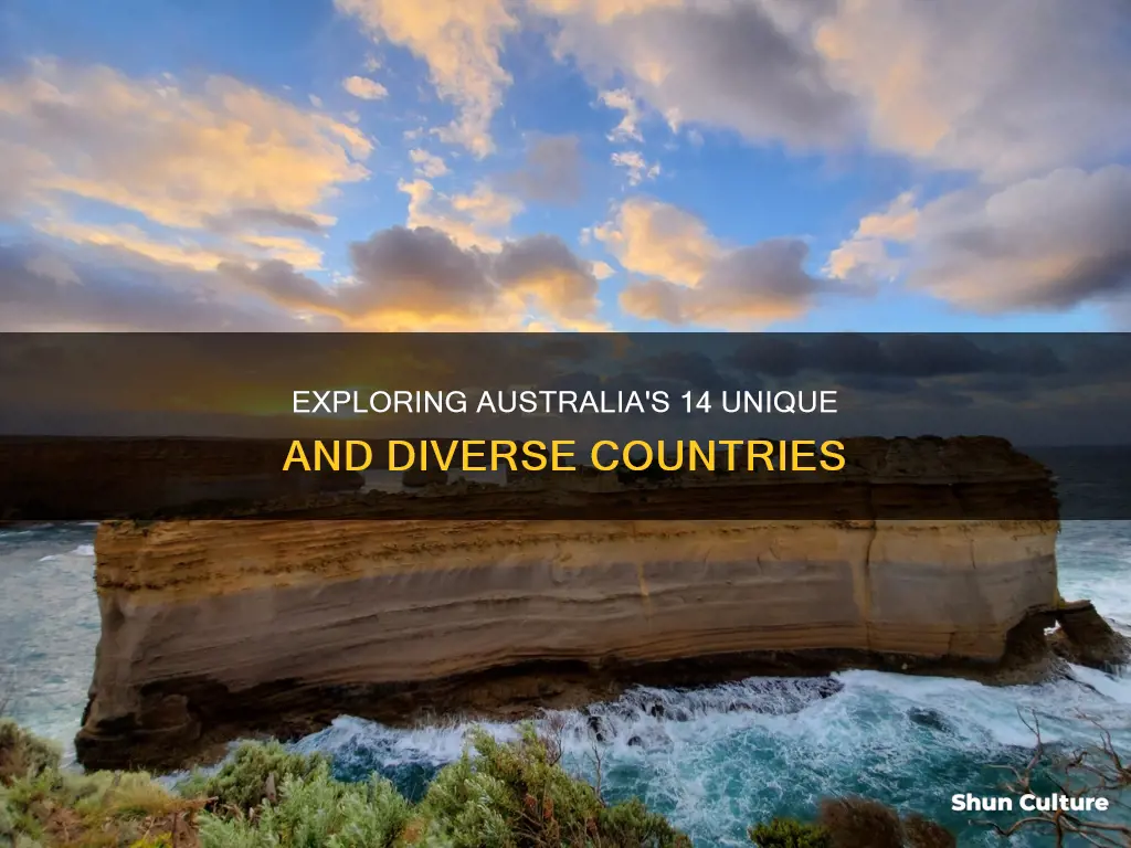 what are the 14 countries in australia