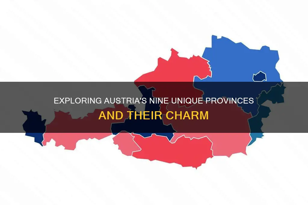 what are the 9 provinces of austria