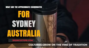Sydney's Location: Approximate Coordinates for Australia's Iconic City