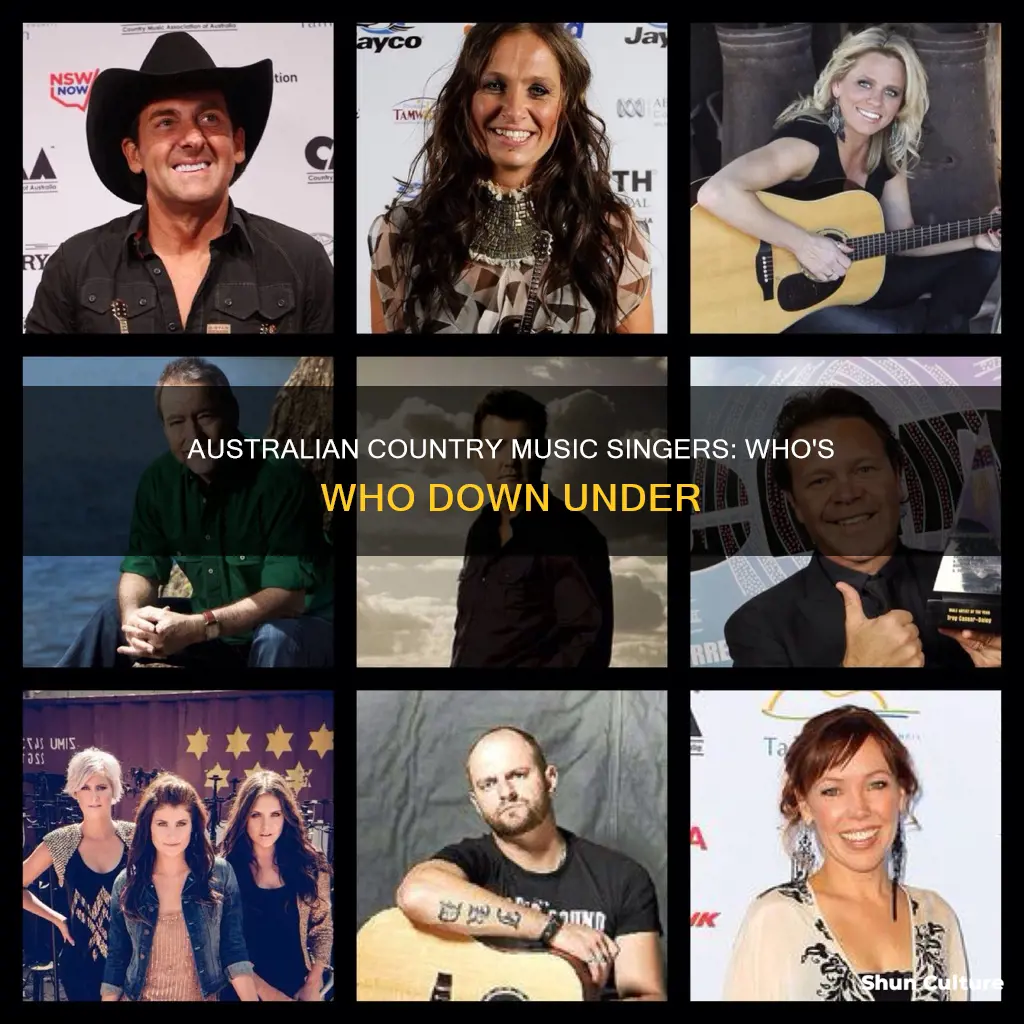 what are the australian country music singers