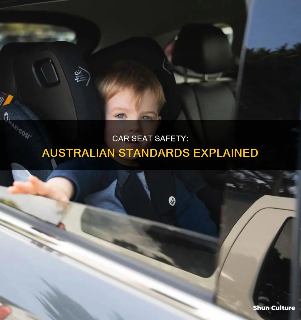 what are the australian standards for car seats