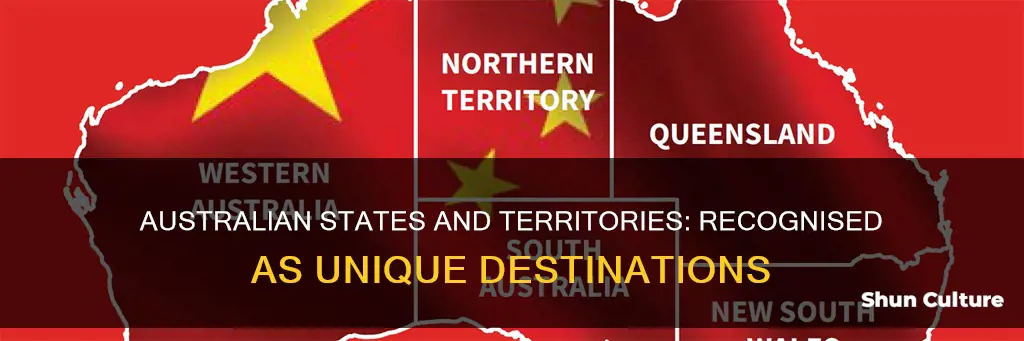 what are the australian states and territories recognised as