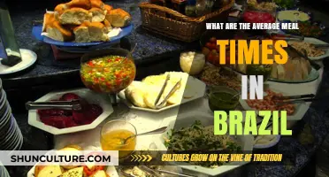 Exploring Brazil's Daily Dining Schedule: Average Meal Times Revealed