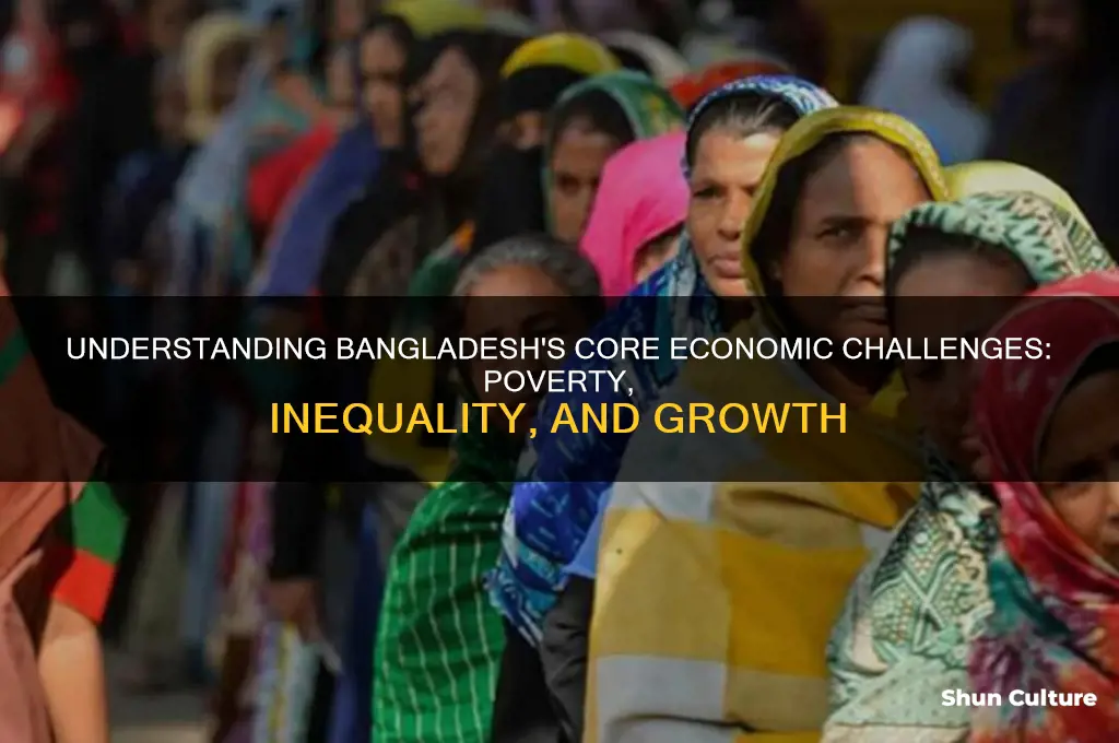what are the basic economic problems in bangladesh