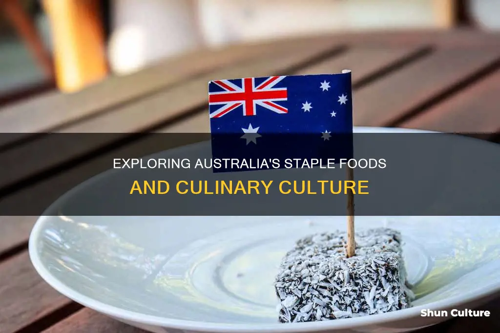 what are the basic foods eaten in australia