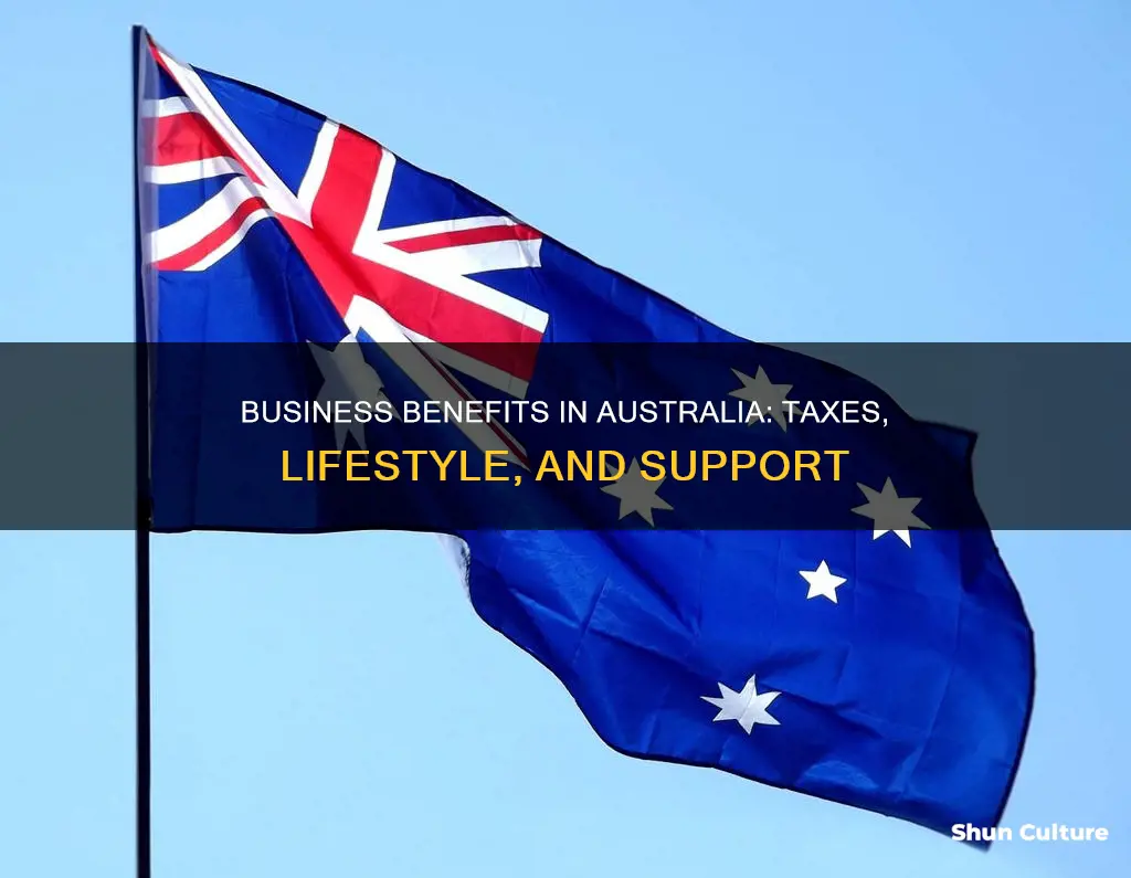 what are the benefits to owning a business in australia