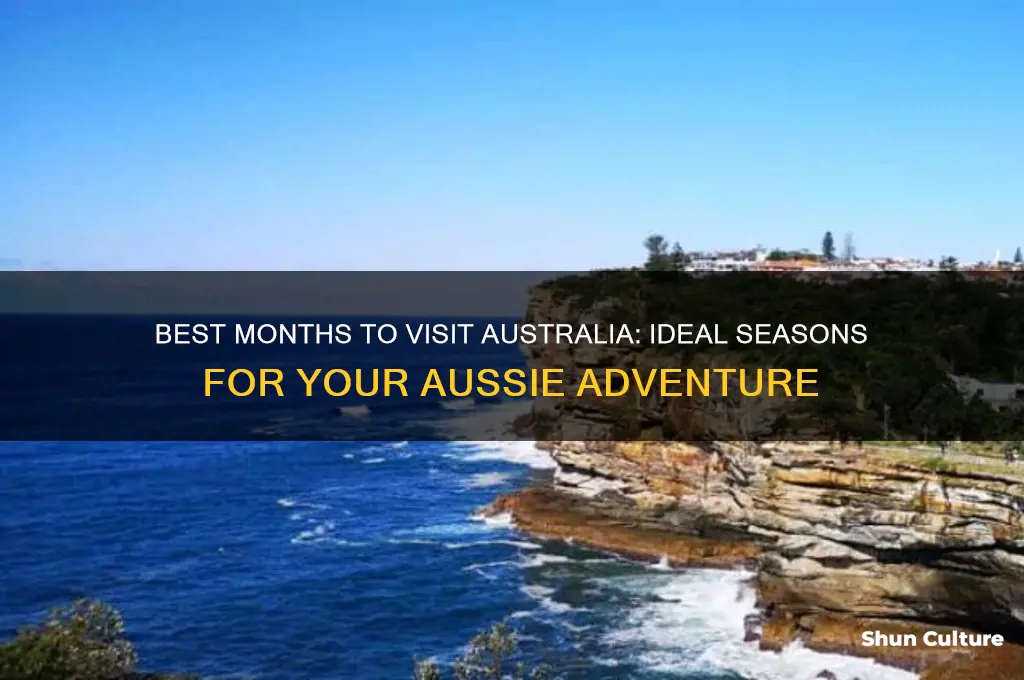 what are the best months to go to australia