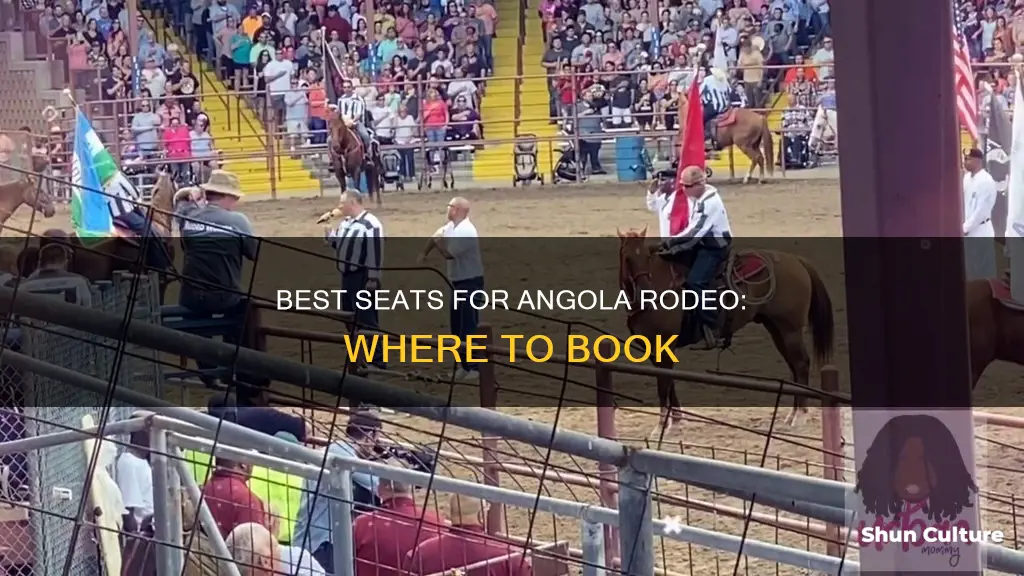 what are the best seats at angola rodeo