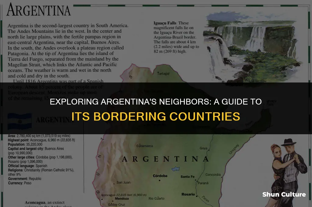 what are the bordering countries of argentina